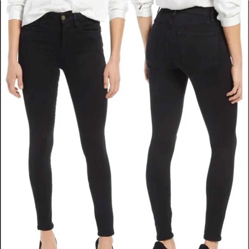 Frame black Le Skinny de Jeanne